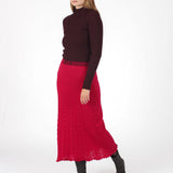 Lace Wool Skirt