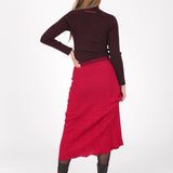 Lace Wool Skirt