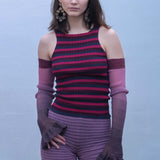 Striped Rib Tank Top