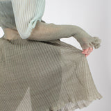 Sheer Gradient Dress