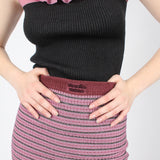 Striped Tube Skirt