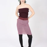 Striped Tube Skirt