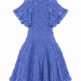 Relief Cloqué Dress