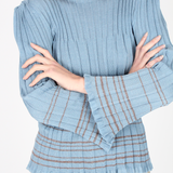 Sculpted Pleat Jumper