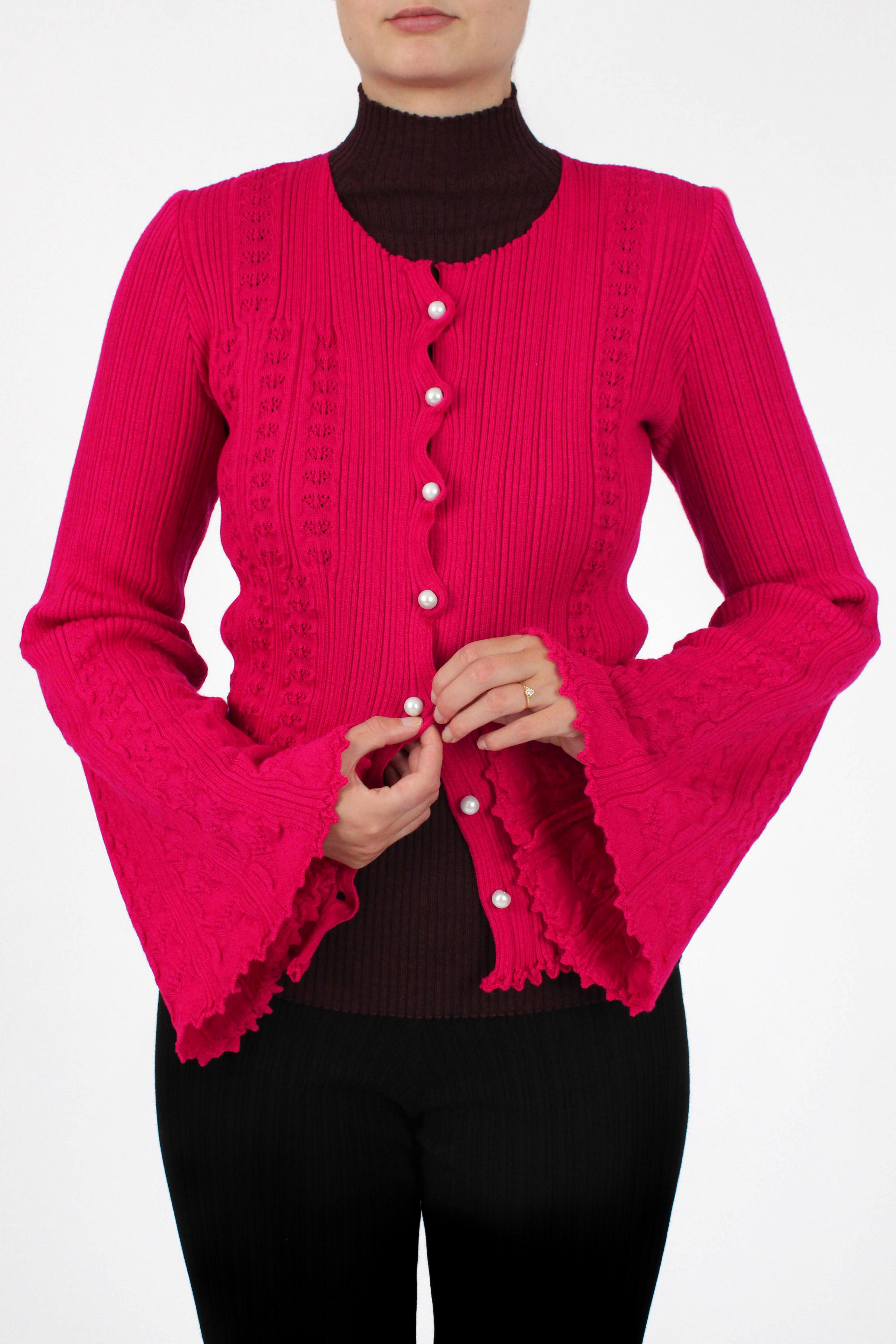 Lace Wool Cardigan – nadiawire