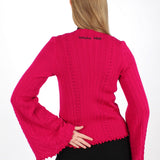 Lace Wool Cardigan