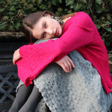 Lace Wool Cardigan