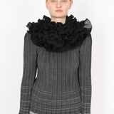 Poet Ruffle Collar