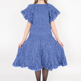 Relief Cloqué Dress