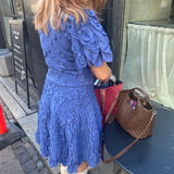 Relief Cloqué Dress