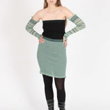 Striped Tube Skirt
