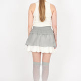 Layered Ruffle Skirt