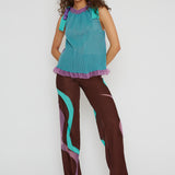 Multi Squiggle Trouser
