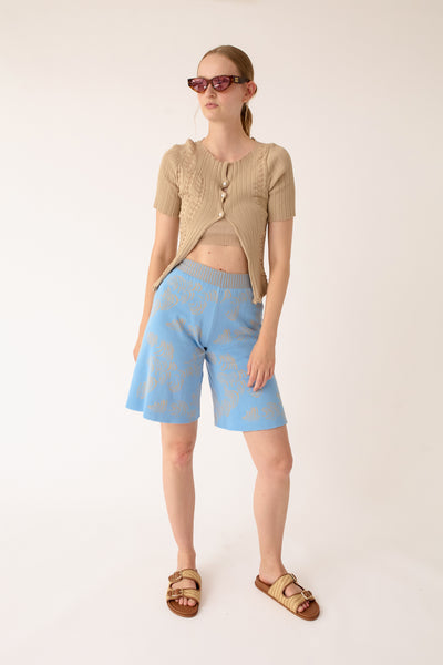 Jacquard Wave Shorts – nadiawire