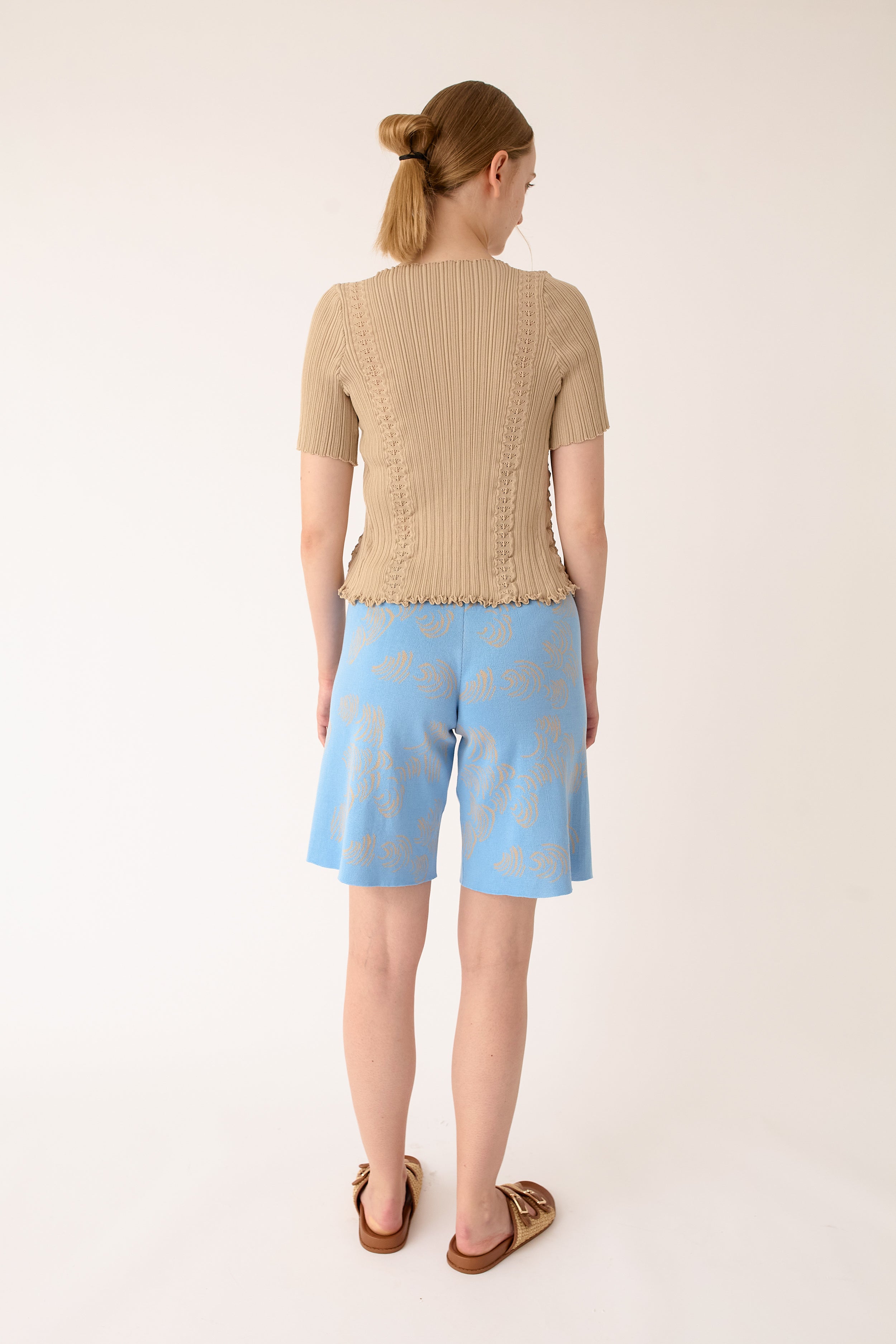 Jacquard Wave Shorts – nadiawire