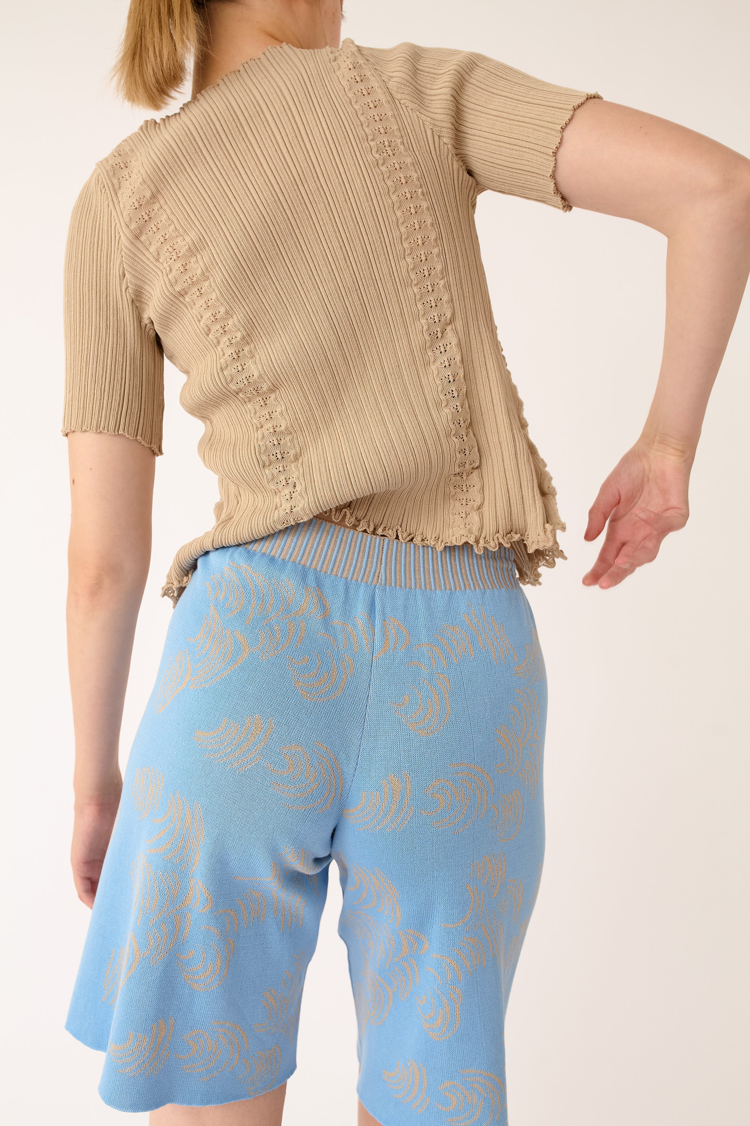 Jacquard Wave Shorts – nadiawire
