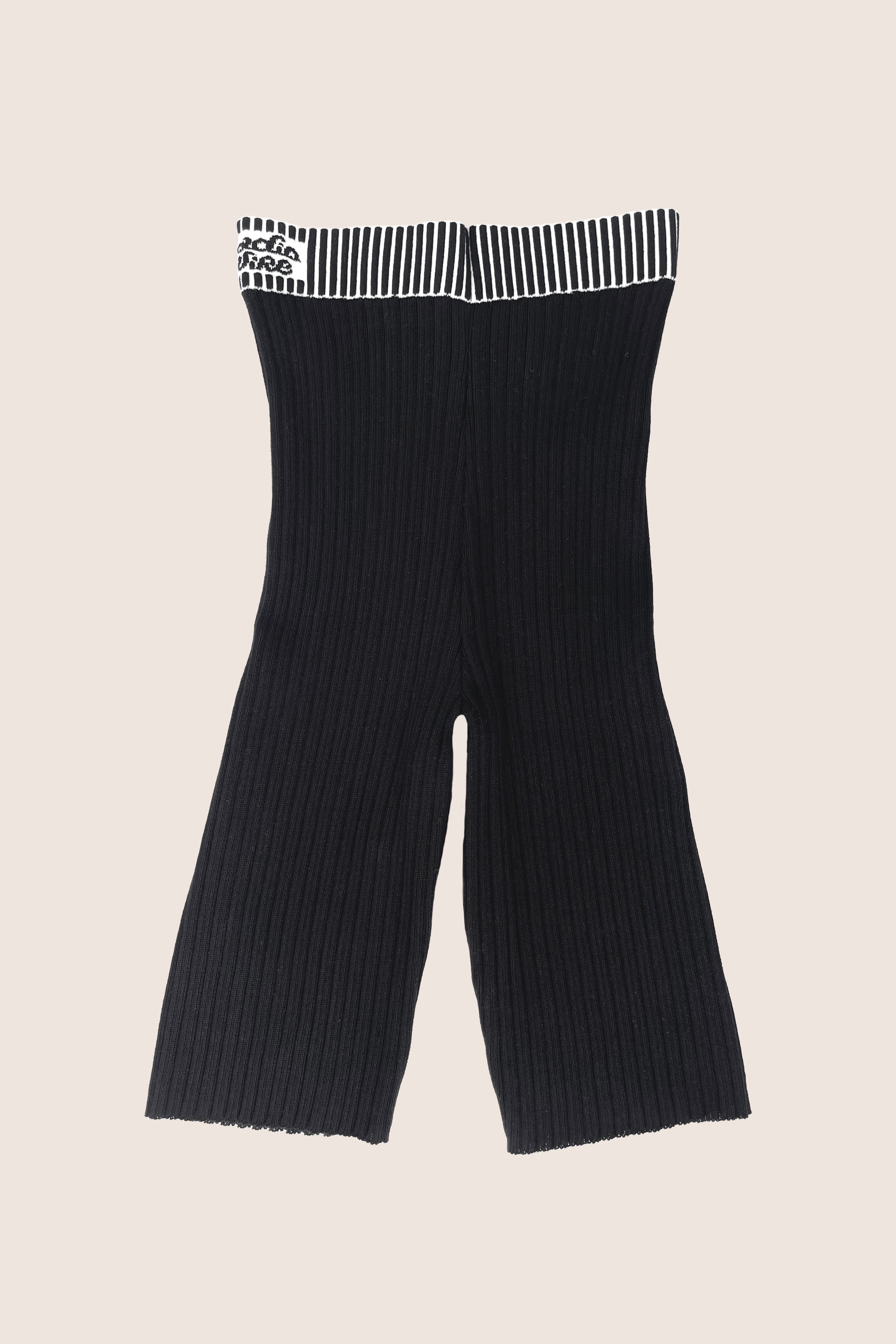 NKNIT fox mix rib KNIT shorts 専用 NKNIT fox mix rib KNIT shorts