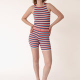 Striped Rib Shorts