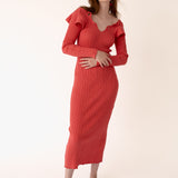 Scallop Rib Dress