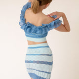 Striped Mini Skirt