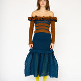 Ruffle Scallop Top