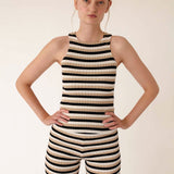 Striped Rib Tank Top