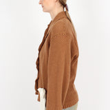 Chunky Mesh Bow Cardigan