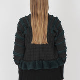 Fringe Puff Cardigan