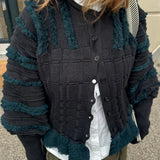 Fringe Puff Cardigan