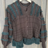 Fringe Puff Cardigan
