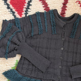 Fringe Puff Cardigan