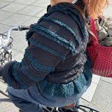Fringe Puff Cardigan