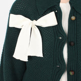 Mesh Marble Cardigan