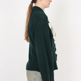 Mesh Marble Cardigan