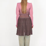Sheer Gradient Dress