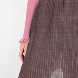 Sheer Gradient Dress