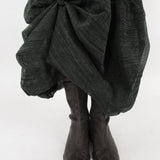 Sculpted Pleat Dress