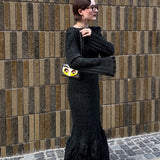 Sculpted Pleat Dress