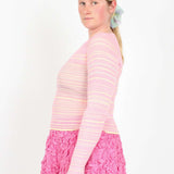 Sheer Stripe Jumper