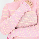 Sheer Stripe Jumper
