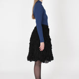 Relief Cloqué Skirt