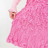 Relief Cloqué Skirt