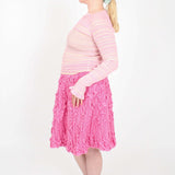 Relief Cloqué Skirt
