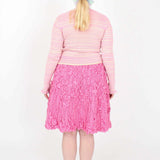 Relief Cloqué Skirt