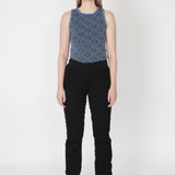 Frill Rib Trouser