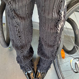 Frill Rib Trouser