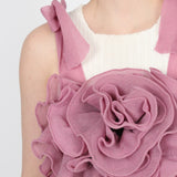 Rose Ruffle Top