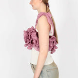 Rose Ruffle Top