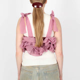 Rose Ruffle Top