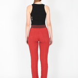 Frill Rib Trouser